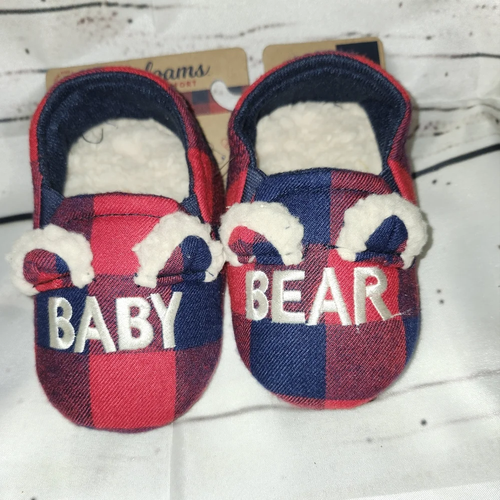 DEAR FOAMS BABY BEAR SLIPPERS